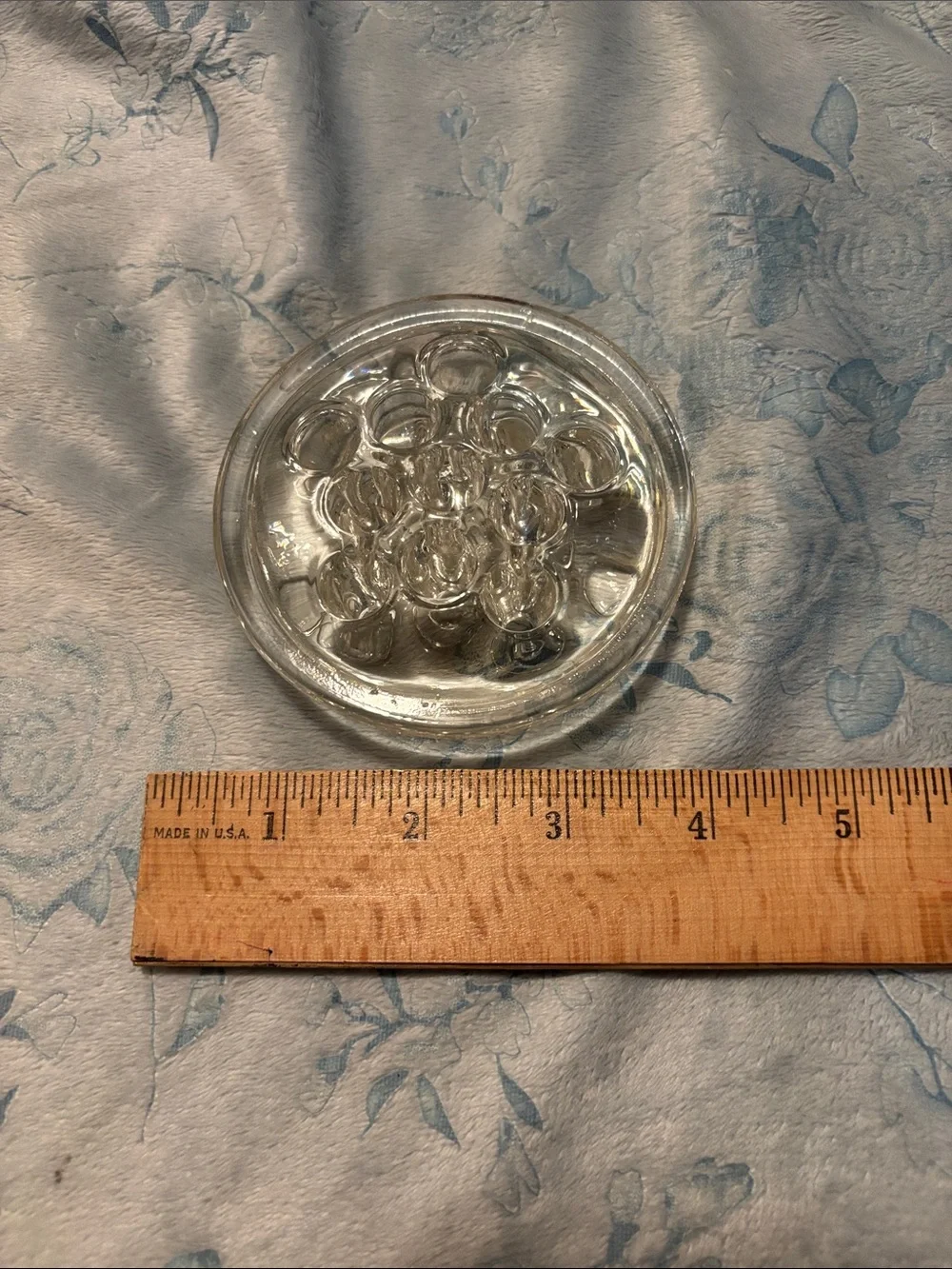 Clear Glass Flower Frog Frogmouth Flower Arranging Tool